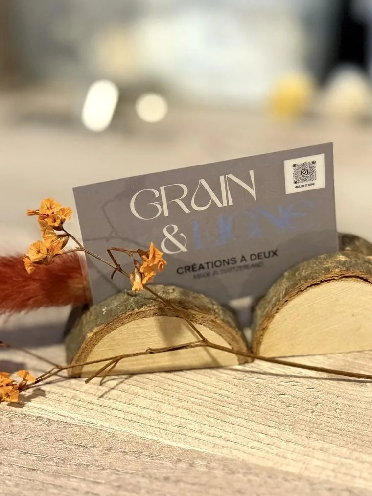 Eine kleine Kreation von Grain & Ligne, bereit zum Verschenken.